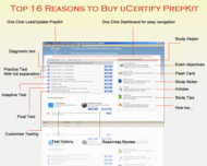 uCertify 1Z0-045 OCA, 10g New Feature fo screenshot